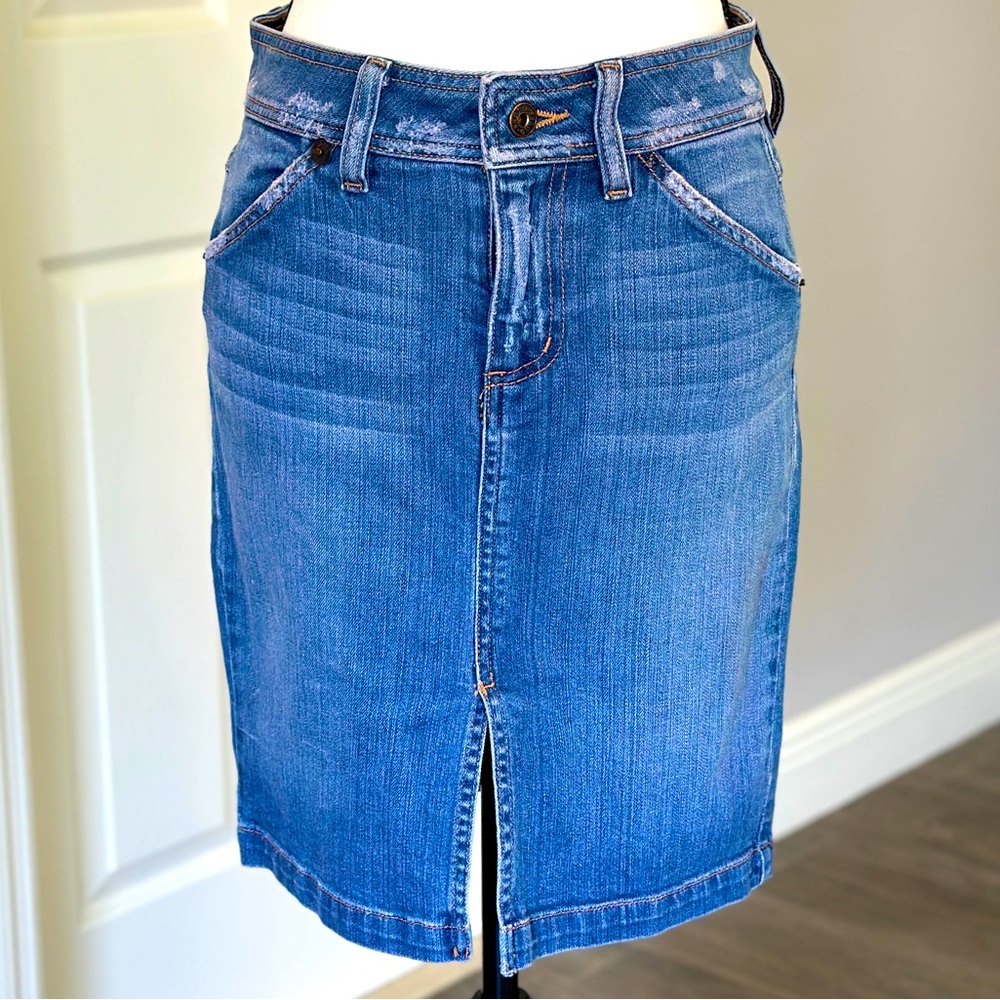 GUESS Denim Midi Skirt